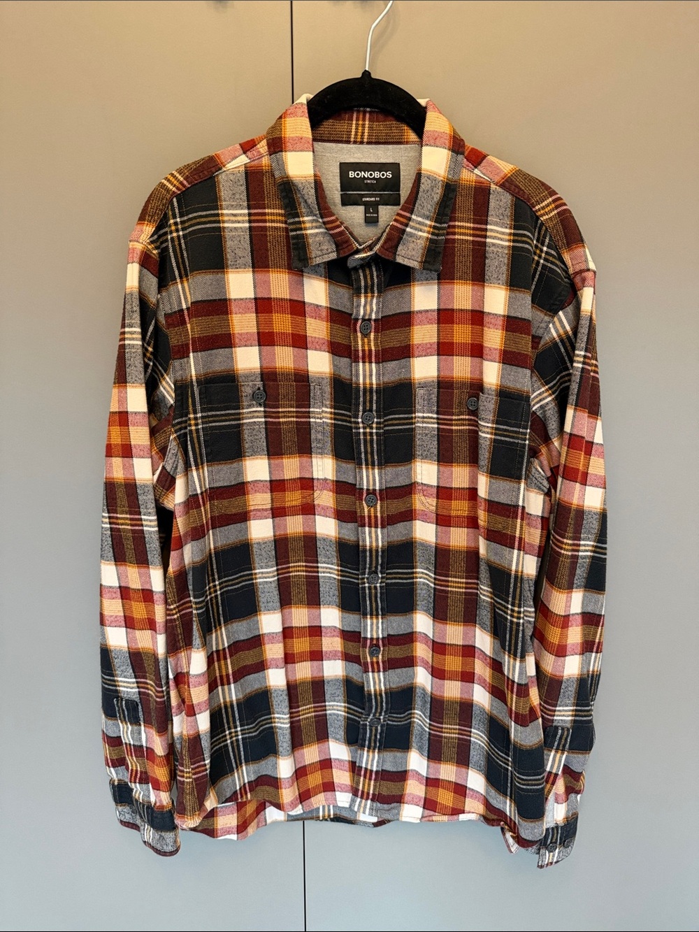 Bonobos Men’s Plaid Button-Down Shirt